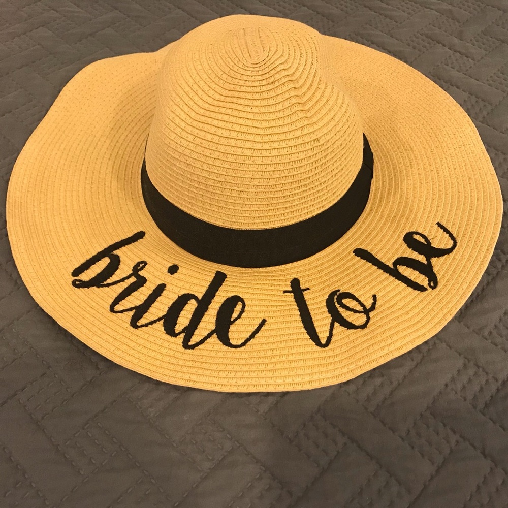 Bride to be sun hat